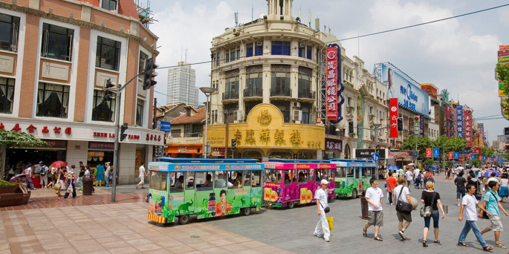 The cute tram is an easy way to take it all in! Cost 5 CNY.