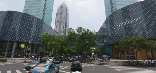 A pedestrian walks past an Ochirly store in Shanghai, China, 13